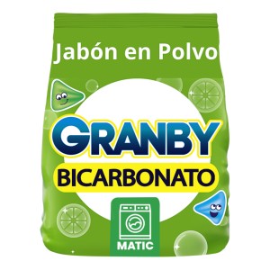 GRANBY JABON EN POLVO 800gr MATIC LIMON